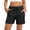 Black-01, variant on REALiKUN Women's Hiking Shorts Quick Dry Lightweight 8" Water Resistant Athletic Shorts with Pockets Outdoor Golf Active