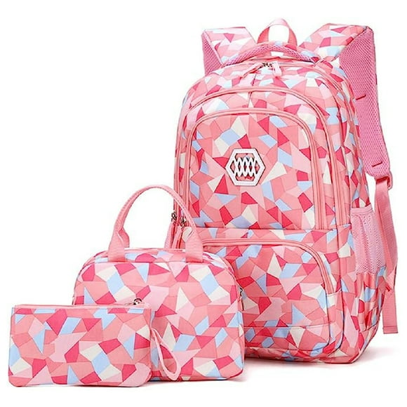 Mochila Escolar HAPPY Set 3 Pcs | Mochila De Viaje Porta Laptop| Set Lonchera, Lapicera & Mochila | Resistente a salpicaduras… MIMA 2 Casual