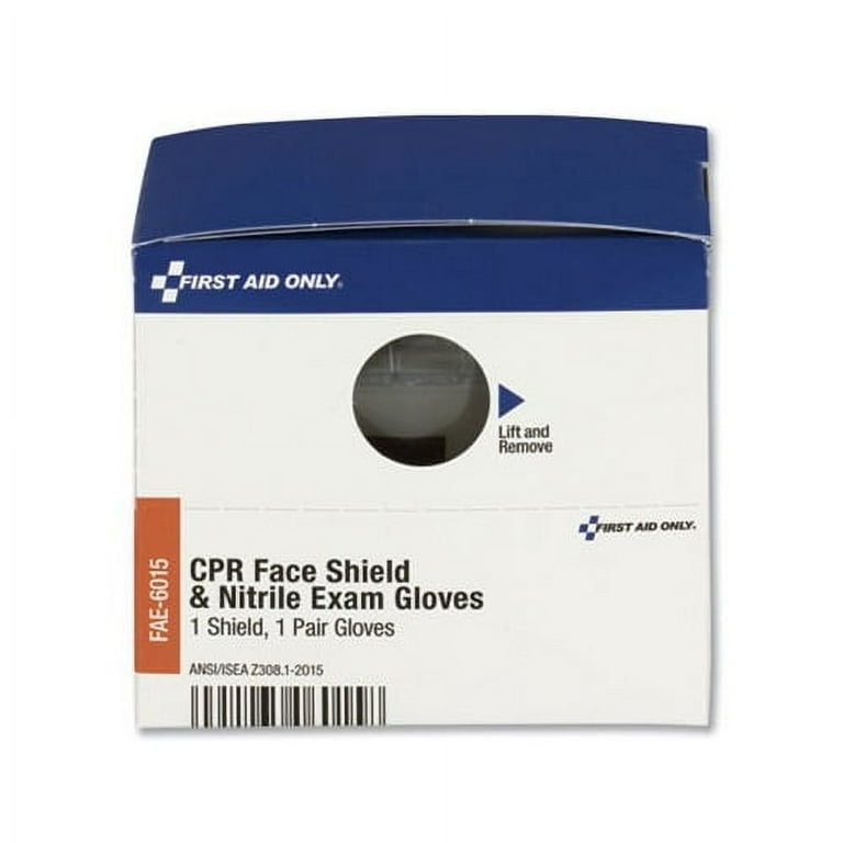 SmartCompliance CPR Face Shield and Breathing Barrier, Plastic, One Size Fits All SmartCompliance CPR Face Shield and Breathing Barrier, Plastic, One Size Fits All
