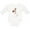 AA-White, variant on Inktastic Dog with ear up Boys or Girls Long Sleeve Baby Bodysuit