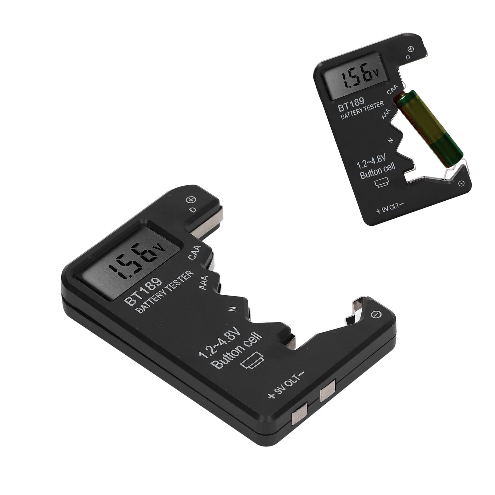 Testeur De Piles Universel BT-189 Avec écran LCD – Pour Piles 9V, 1.5V, AA, AAA, C, D – Neuf Sous Emballage