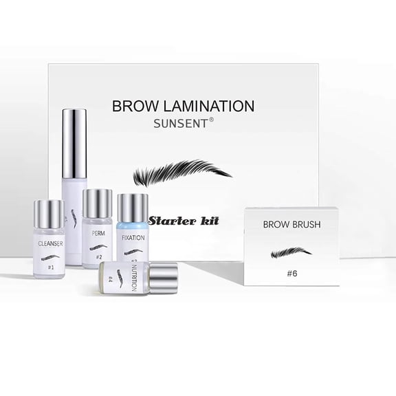 Kit de laminación de cejas SUNSENT para 8 semanas de duración
