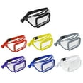 thumbnail image 7 of Rygai Transparent Fanny Pack with Adjustable Strap Large Capacity Waterproof Quick Release Clear Waist Bag for Men Women, 7 of 7