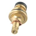 thumbnail image 4 of Brass Faucet Tap Valve Spool Faucet Cartridge Hot And Cold Water Spool G1/2 Bsp 20 Tooth Cartridge Valves Bathroom Access, 4 of 5