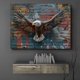 thumbnail image 1 of Pintura mural estilo europeo y estadounidense, pintura en aerosol de madera maciza, pintura decorativa, arte de pared para sala de estar, póster de entrada, 1 of 6