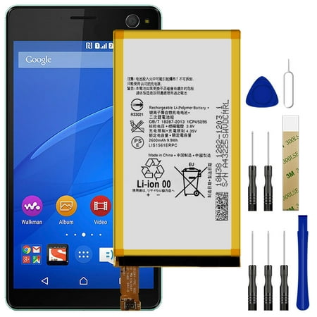 Replacement Battery LIS1561ERPC For Sony Xperia Z3 Compact D5833 Tool