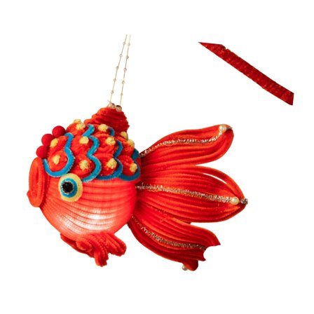 Tachiuwa Lantern Making Festival Decoration DIY Material Light Handmade Hydrangea Lantern Koi Shaped Lantern for Party Spring Festival