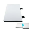 thumbnail image 1 of Detachable Plastic Folding Sewing Machine Extension Table, Portable Crafting Project Board for Large DIY Quilting, Home & Professional Use, 11.8 x 19.7 Inch White Work Surface, 1 of 8