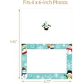 thumbnail image 3 of Christmas Photo Frame Cards 40 Pack Holiday Picture Frame Greeting Card with Envelopes for Classroom Home Party, 3 of 8