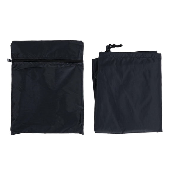 Yajisi Small Round Grill Cover Polyester Rain Proof Electric Portable Stand BBQ Grill Cover for Outdoor Indoor (11.4x9.8x1.2in)