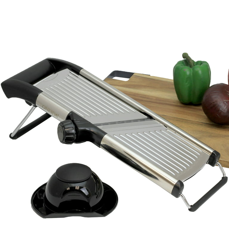 ColorLife Mandoline Food Slicer, Adjustable Stainless Steel With