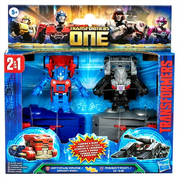 Transformers One Optimus Prime / Orion Pax & Megatron / D-16 - Race Changers 2-Pack