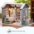 thumbnail image 2 of Casa de muñecas DIY en miniatura Vintage casa de muñecas hecha a mano colorida decoración accesorio cumpleaños juguetes hogar interior adulto Kits y herramientas para tallar como se muestra 1 Toystoory HA075043-01, 2 of 6