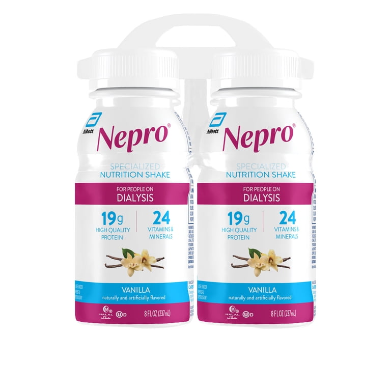 Nepro with Carb Steady Shake, Dialysis Nutrition, Vanilla, 19.1g
