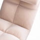 thumbnail image 3 of Floor Chair with Backrest, Folding Sofa Bed, Recliner, Gaming Chair, Meditation Chair for Adults, Pink, 3 of 4