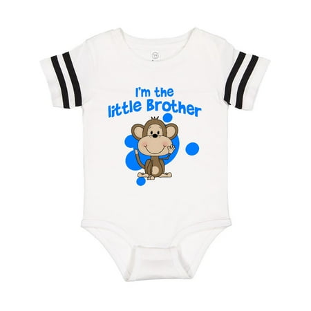 

Inktastic I m The Little Brother-monkey Gift Baby Boy or Baby Girl Bodysuit