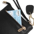 thumbnail image 4 of Coin Purse Women's Cute Mini Genuine Leather Zipper Small Purse Ultra-thin Creative Cartoon Coin Bag Keychain, 4 of 5