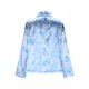 thumbnail image 5 of Ailaofu Women Y2K Floral Long Sleeve Tee Flower Graphic Crop Top Crew Neck Slim Fit T-Shirts Casual Dressy Blouse Shirts Top, 5 of 5