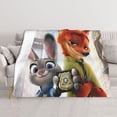 thumbnail image 1 of Manta de aire acondicionado Zootopia, manta de felpa de franela suave, manta de cama, manta de sofá para adolescentes, niños, niñas, niños, hombres, mujeres, 1 of 8