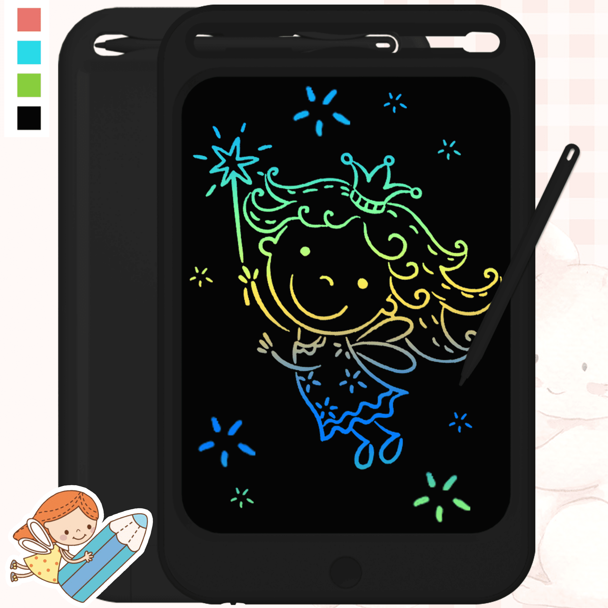 Adofi 8.5-inch LCD Writing Tablet for Kids, Etch a Sketch Writing Board  for Kids, Toy for 1 2 3 Year Old Boys Girls Toddlers, Birthday Gifts