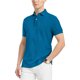 thumbnail image 1 of Tommy Hilfiger - Polo de rugby para hombre, ajuste personalizado, azul, extragrande Tommy Hilfiger  polo, rugbi, 1 of 1