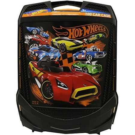 Hot Wheels 100 Car Case - Walmart.com