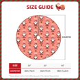 thumbnail image 2 of Xecao Merry Christmas Santa Claus Pattern Christmas Tree Skirt Round Xmas Tree Mat Base Cover for Holiday Home Decorations-30", 2 of 6
