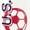 White, variant on Zak Designs 30oz US Soccer Double Wall Stainless Steel Sutton Slim Tumbler - Red