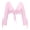 Pink, variant on BellyLady Tribal Belly Dance Yoga Costume Wrap Top-ROSERED