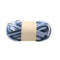 thumbnail image 3 of T Shirt Yarn Carpet Yarn Hand Knitting Crocheting Knitting Yarn Fabric Cloth Yarn for Coasters Rugs Tapestry Home Decor Scarf Blue Gray White, 3 of 10
