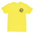 thumbnail image 2 of Men's 1863FC Yellow Club America Left Mono Badge Vintage Tri-Blend T-Shirt, 2 of 3