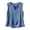 Navy, variant on Women's Linen Tank Tops Pleated Cotton Linen V Neck Sleeveless Fashion Casual Vest Top V Neck Tops for Women