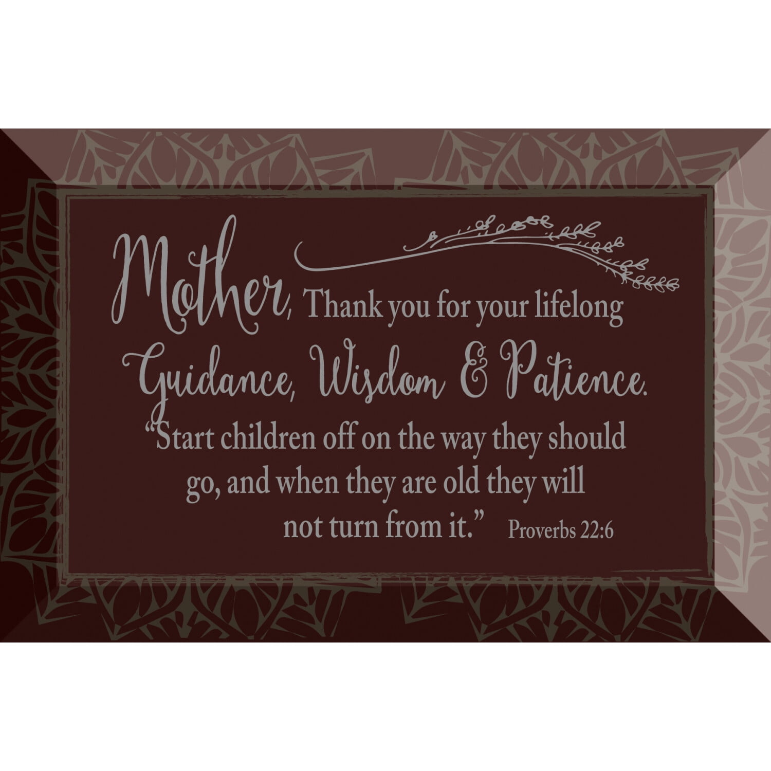 Classic Horizontal Tabletop Decoration Prayer for My Dad Glass Plaque with Inspiring Quotes 4 inches x 6 inches Dear God I Gratefully Thank You for Giving me My dad Easel Back 