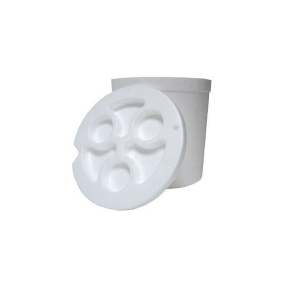 5 Gallon Pail Liner – Single Pack – Heavy-Duty Plastic Bucket Liner – for Paint, Food Storage, Industrial Use – White