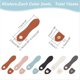 thumbnail image 2 of Bolso de de PU de 6 Colores con Hebilla una PresióN para Coser, 12 Juegos de Hebillas con de LengüEta de PU para Coser Bolsa con una PresióN para Coser, 2 of 7