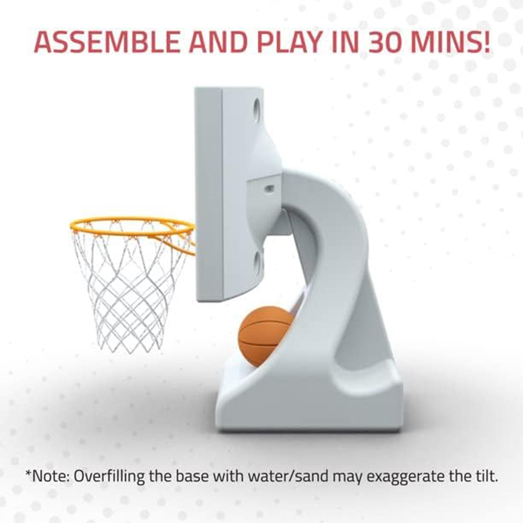 Good Ideas Pool Shot Rock the House Poolside Freestanding Basketball Hoop