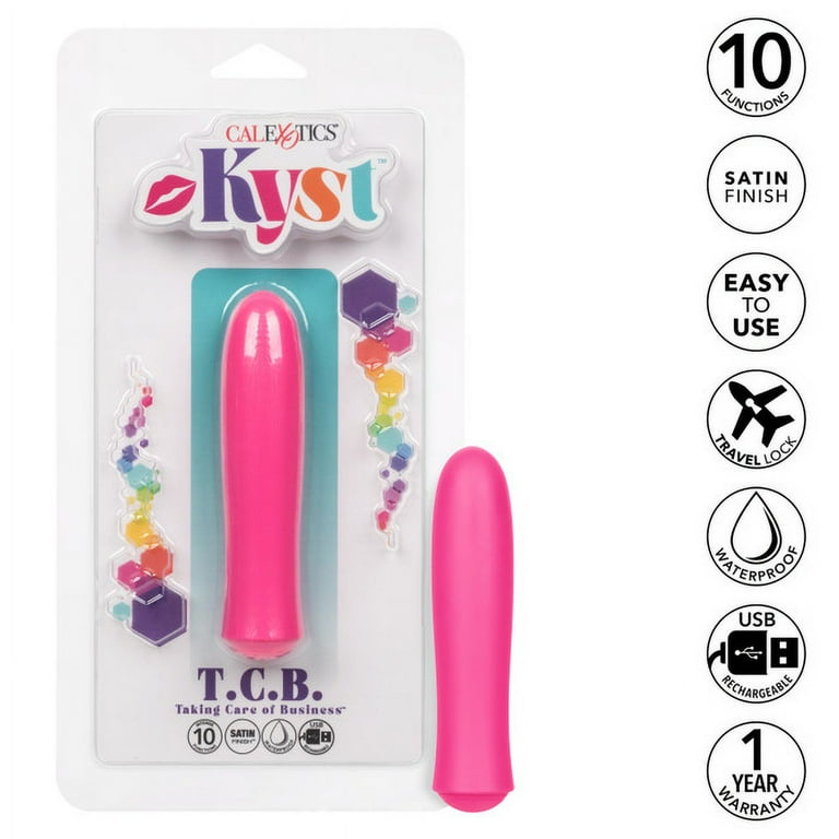 Kyst T.C.B Taking Care Of Business Bullet Vibrator, Pink - Walmart.com