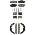thumbnail image 1 of Transit Auto Front Rear Ceramic Brake Pads and Parking Shoes Kit for Car Lexus IS250 KCN-100837, 1 of 11