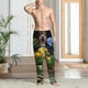 thumbnail image 2 of Balery Colorful Viper Snake Pantalones de pijama para hombre, pijama ultraligero, pantalón de descanso-Small, 2 of 6