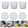 thumbnail image 2 of 3 Pcs Japanese Style Fruit Salad Bowl Glass Food Serving Bowl Transparent Bowl, 2 of 8