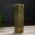 thumbnail image 2 of Brass Agarbatti Stand with Ash Catcher Beautiful Handmade Safety Incense Holder##, 2 of 17