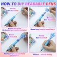 thumbnail image 4 of Kit de bolígrafos Beadable DASTTUIS 150 piezas con recambios y bolsas, 4 of 8