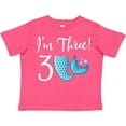 thumbnail image 3 of Inktastic 3rd Birthday Mermaid Party Girls Toddler T-Shirt, 3 of 5