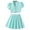 Green, variant on snilers Girls Clothes Summer Outfits Button Down Shirts Pleated Short Skirt 2 Piece Set Solid Color Clothing Set Size 8-13 Years
