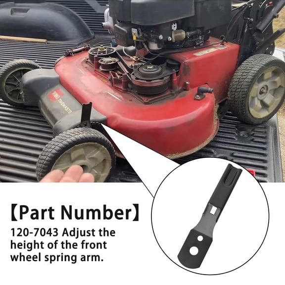 JJKBV Arm Spring 120 7043 Compatible With 30 In TimeMaster Mowers 20199 20200 21199 20975 211