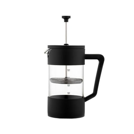 

French Press Coffee Maker Low Profile Tea BPA-Free Large Black - 1000ml