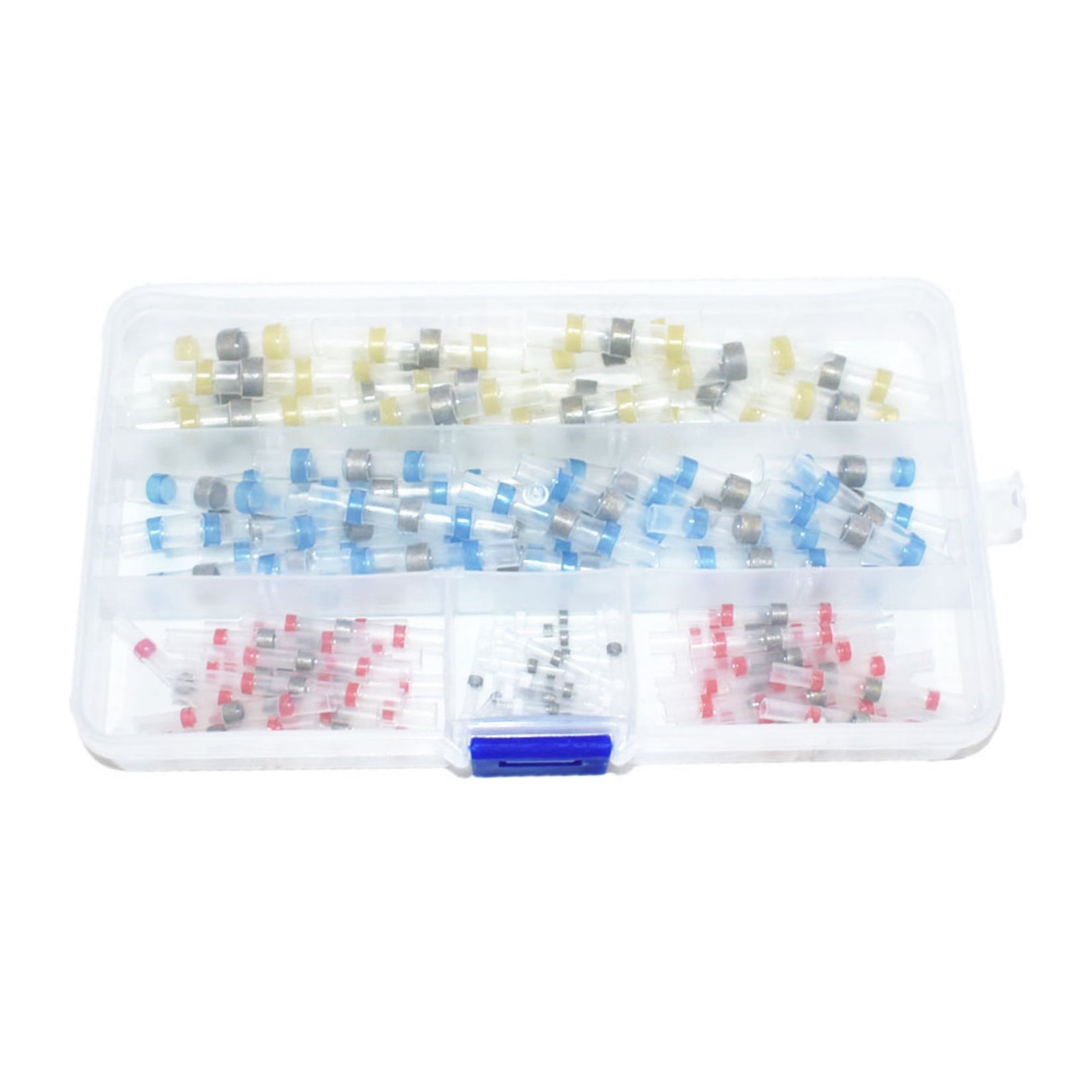 4 Sizes 100 Pcs Waterproof Solder Sleeve Heat Shrink Tube Terminal