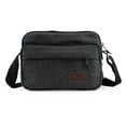 thumbnail image 2 of Men Vintage Crossbody Canvas Messenger Shoulder Bag School Hiking Military Travel Satchel, 2 of 5