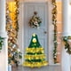 thumbnail image 4 of Decoración navideña de gansos para puerta de 23 pulgadas con forma de árbol y luces, 4 of 5