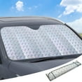 thumbnail image 5 of RKZDSR Car Sun Shield, Sunscreen Isolation, Sunshade Products 130 * 60 Car Sun Shield, Front Window, Front Shield, Car Accessories, 5 of 9